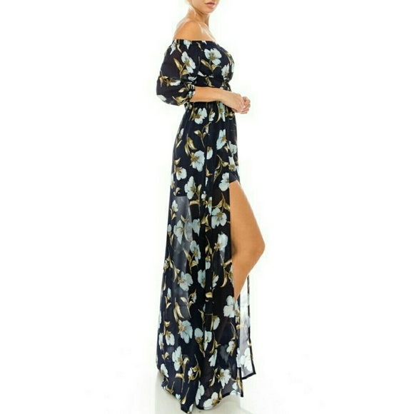 Floral Maxi Dress NWT - Picture 3 of 5